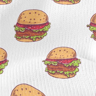 Delicious Big Mac Burger Stretch Jersey