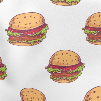 Delicious Big Mac Burger Lightweight Cotton Poplin