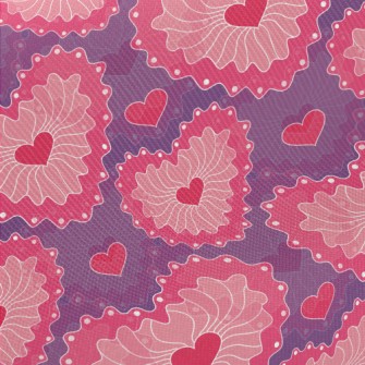 Gorgeous Psychedelic Love Midweight Cotton Poplin