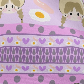 Girl With Breakfast Chiffon