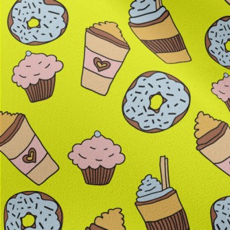 Desserts And Milkshakes Chiffon