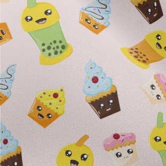 Cup Cake With Bubble Tea Chiffon