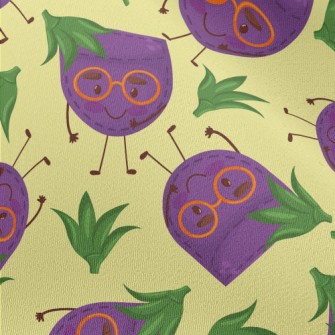 Eggplant Pocket Chiffon