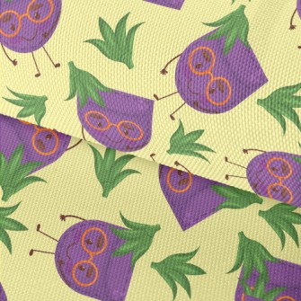 Eggplant Pocket Waterproof Oxford