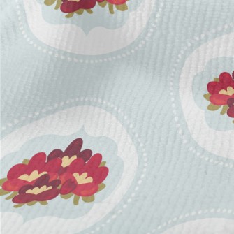 Cartoon Elegant Flowers Terry