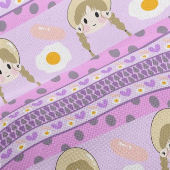 Girl With Breakfast Performance Linen