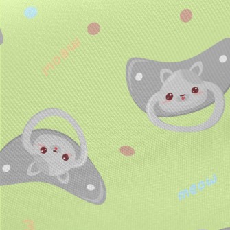 Baby Cat Pacifier Twill