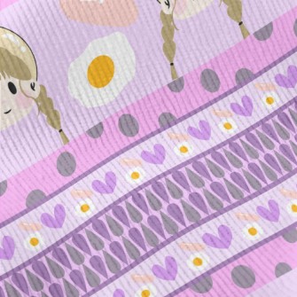 Girl With Breakfast Standard Corduroy