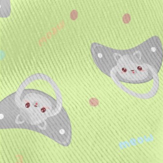 Baby Cat Pacifier Standard Corduroy