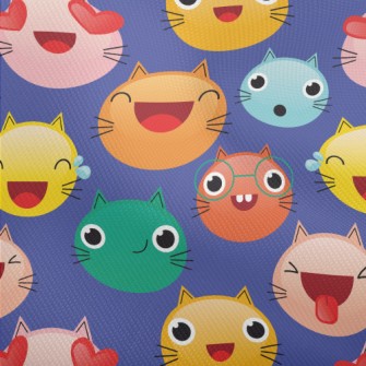 Colorful Cat Emoji Dobby