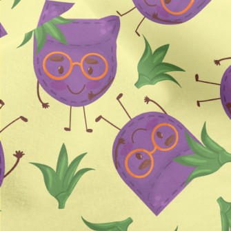 Eggplant Pocket Micro Fleece