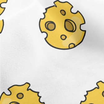 Cartoon Meteorite Fragments Micro Fleece