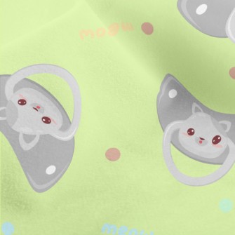 Baby Cat Pacifier Micro Fleece