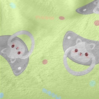 Baby Cat Pacifier Minky