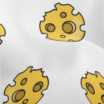 Cartoon Meteorite Fragments Lightweight Performance Linen