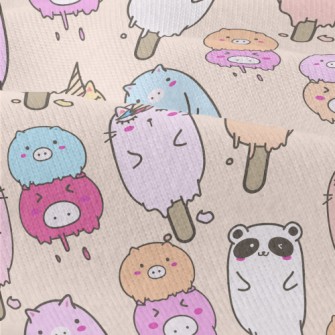Cute Animal Ice Cream Modern Jersey
