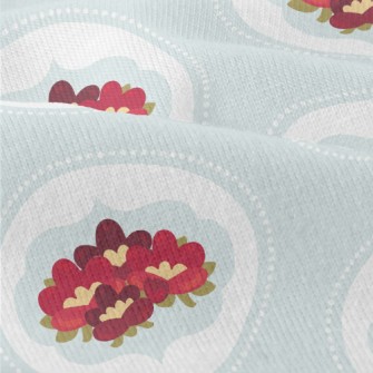 Cartoon Elegant Flowers Modern Jersey