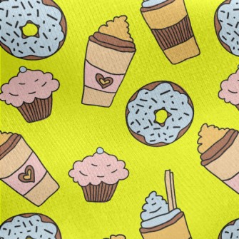 Desserts And Milkshakes Jersey Backed Fleece