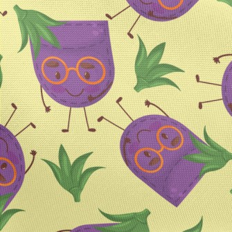 Eggplant Pocket Pongee