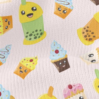Cup Cake With Bubble Tea Stretch Jersey