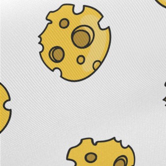 Cartoon Meteorite Fragments Midweight Cotton Poplin
