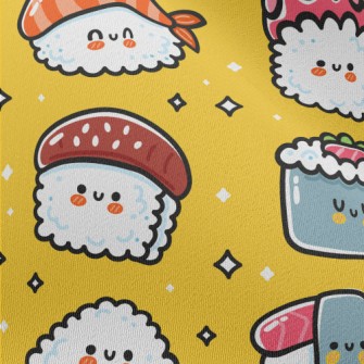 Fun Cartoon Sushi Chiffon
