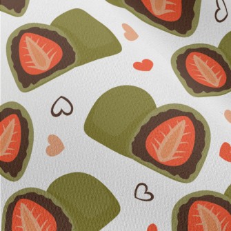 Matcha Red Bean Strawberry Dai Chiffon