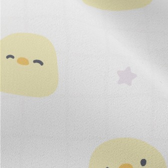 Cute Yellow Chick Chiffon