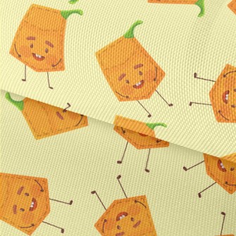 Pumpkin Shape Pocket Waterproof Oxford
