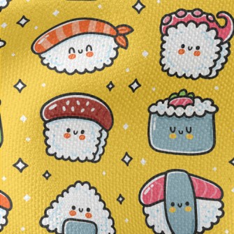 Fun Cartoon Sushi Waterproof Canvas