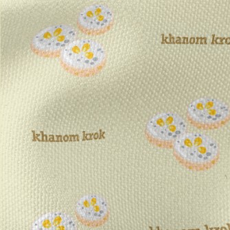 Thai Crispy Coconut Milk Waterproof Canvas
