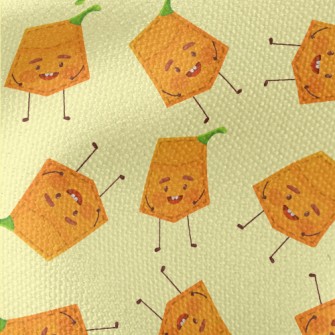 Pumpkin Shape Pocket Waterproof Canvas