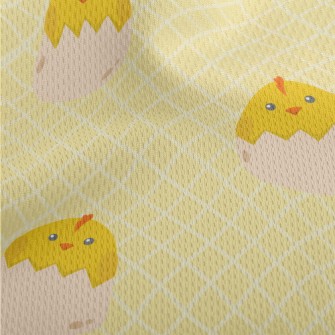 New Born Chick Athletic Mesh Flat Back