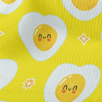 Smiley Heart Fried Egg Terry