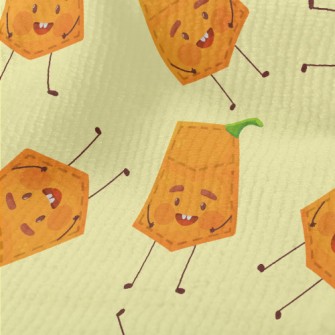 Pumpkin Shape Pocket Terry