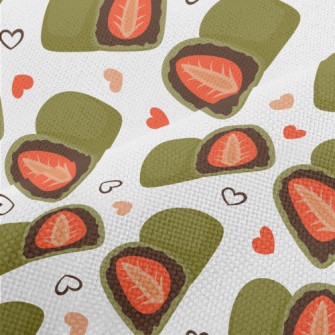 Matcha Red Bean Strawberry Dai Performance Linen