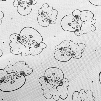 Funny Hand Drawn Woman Performance Linen