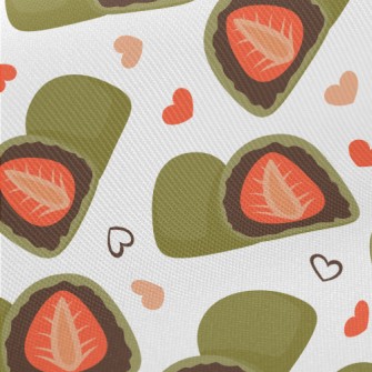 Matcha Red Bean Strawberry Dai Twill