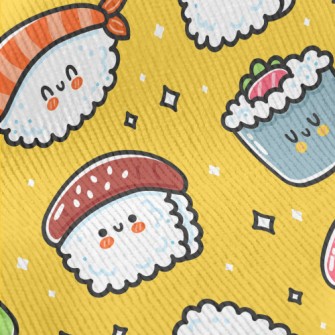 Fun Cartoon Sushi Standard Corduroy