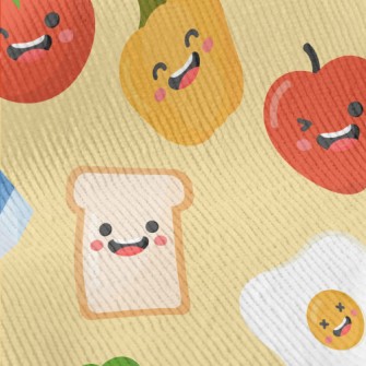 Nutritious And Healthy Breakfa Standard Corduroy