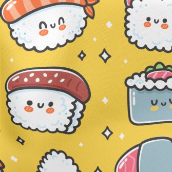 Fun Cartoon Sushi Stretch Ponte
