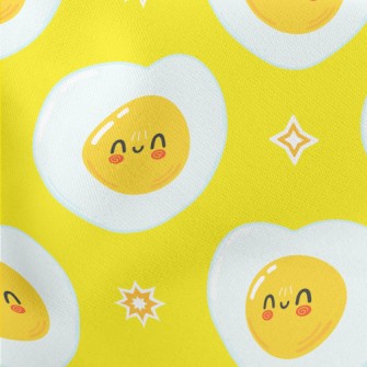 Smiley Heart Fried Egg Stretch Ponte