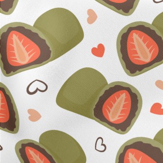 Matcha Red Bean Strawberry Dai Stretch Ponte