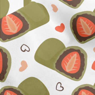 Matcha Red Bean Strawberry Dai Micro Fleece