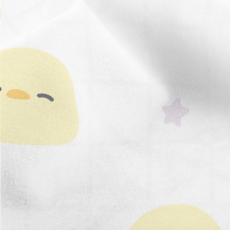 Cute Yellow Chick Micro Fleece