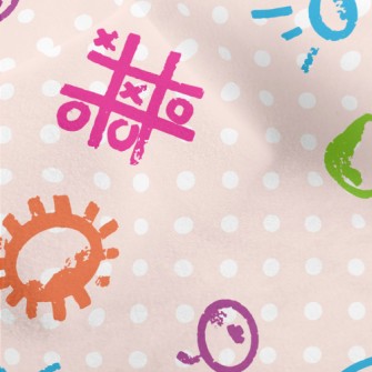 TicTacToe Doodle Micro Fleece