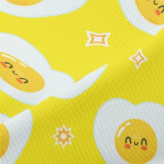 Smiley Heart Fried Egg Piqué