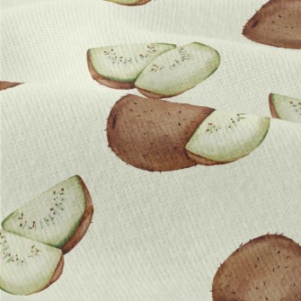 Watercolor Hand Drawn Kiwi Fru Modern Jersey