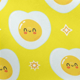 Smiley Heart Fried Egg Pongee