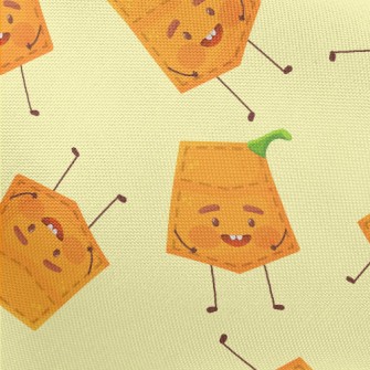Pumpkin Shape Pocket Pongee